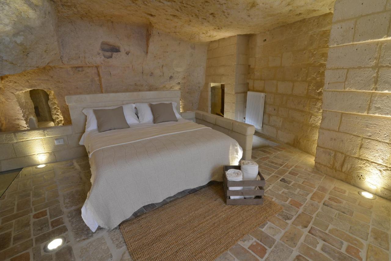 Grotta Gea Luxury Home Con Piscina & Spa Matera Exterior photo